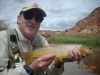       Nice Brown Trout on the Freemont River    